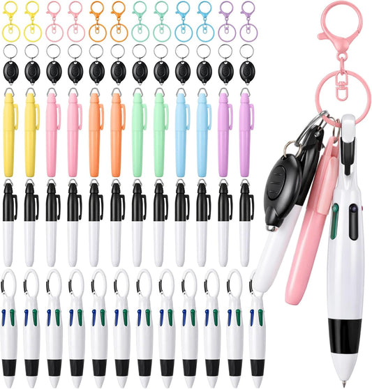Keychain Marker Pen Set Neons
