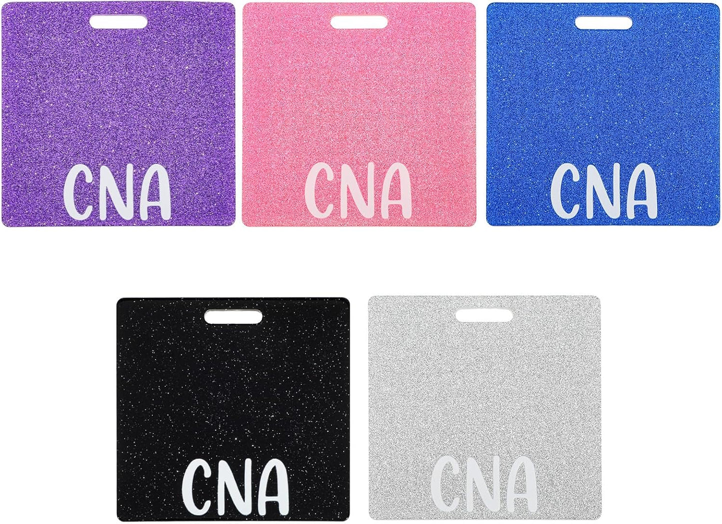 CNA Glitter Badge Buddy