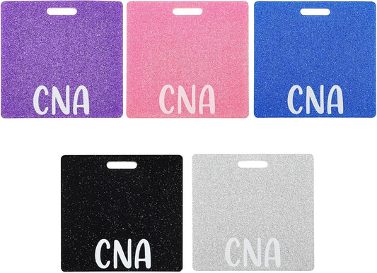 CNA Glitter Badge Buddy