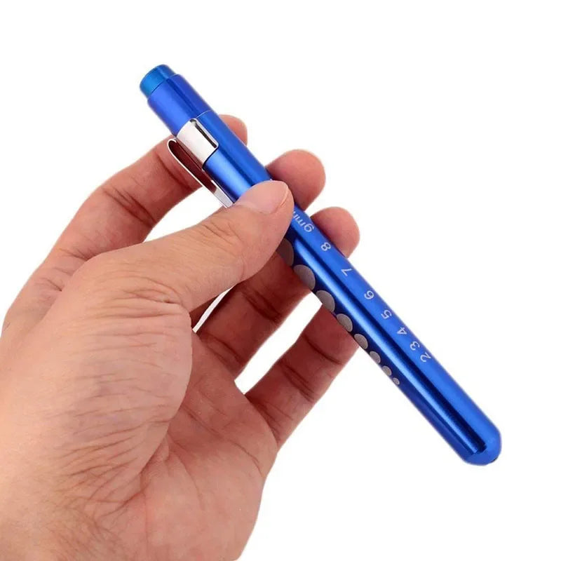 LED Nurse Penlight with Pupil Gauge