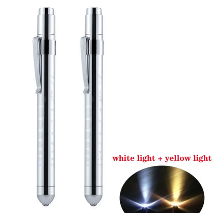 LED Nurse Penlight with Pupil Gauge