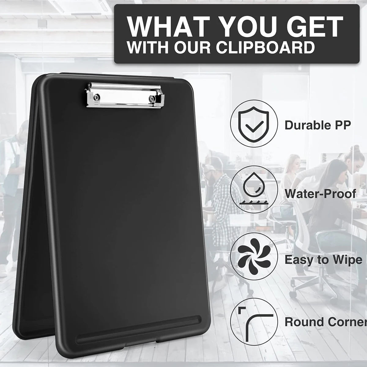 Clipboard with Storage & Lock