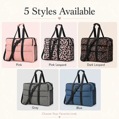 Nurse Shift Tote Bag Multi-Pocket