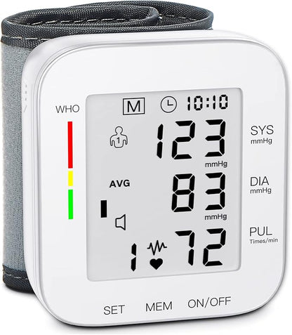 Digital Wrist Blood Pressure Monitor for Nurses | Fast, Accurate & Portable