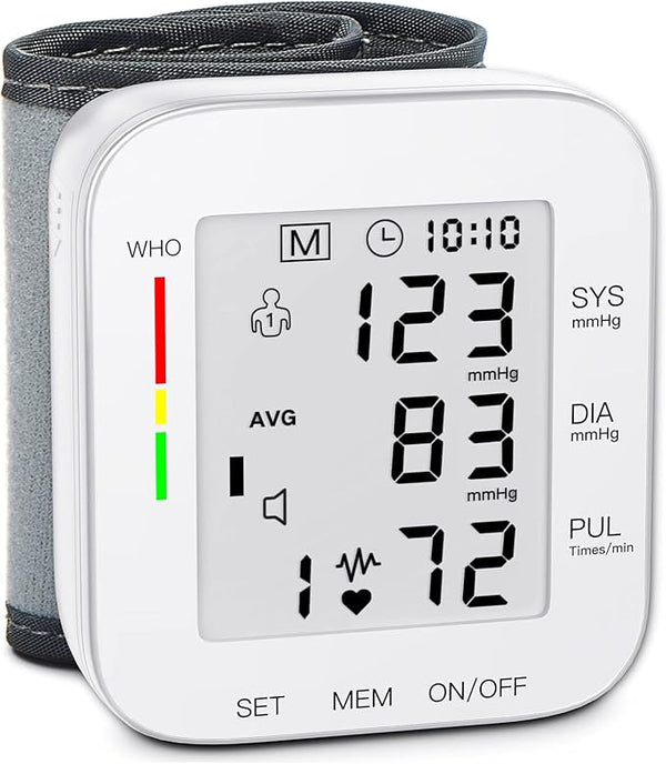 Digital Wrist Blood Pressure Monitor for Nurses | Fast, Accurate & Portable