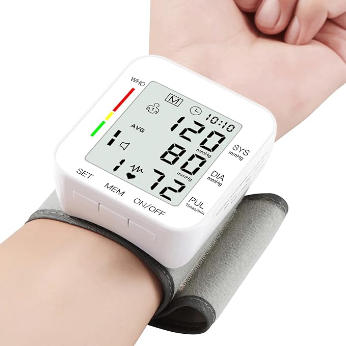 Digital Wrist Blood Pressure Monitor for Nurses | Fast, Accurate & Portable