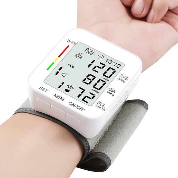 Digital Wrist Blood Pressure Monitor for Nurses | Fast, Accurate & Portable