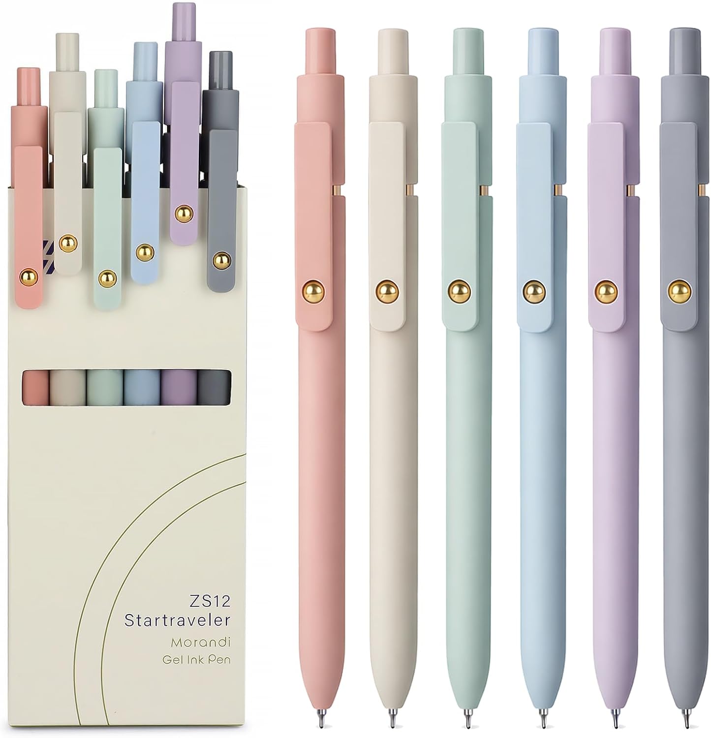 Aesthetic Gel Pen Set - Black Ink