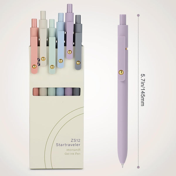 Aesthetic Gel Pen Set - Black Ink